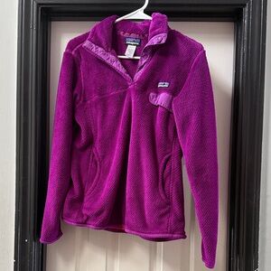 Patagonia Magenta Fleece Pullover